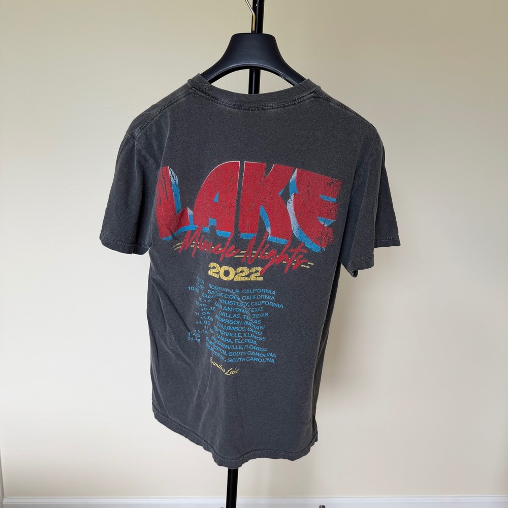 Brandon Lake Miracle Nights 2022 Tour Shirt Comfort Colors Faded Black Mens M - Picture 4 of 7